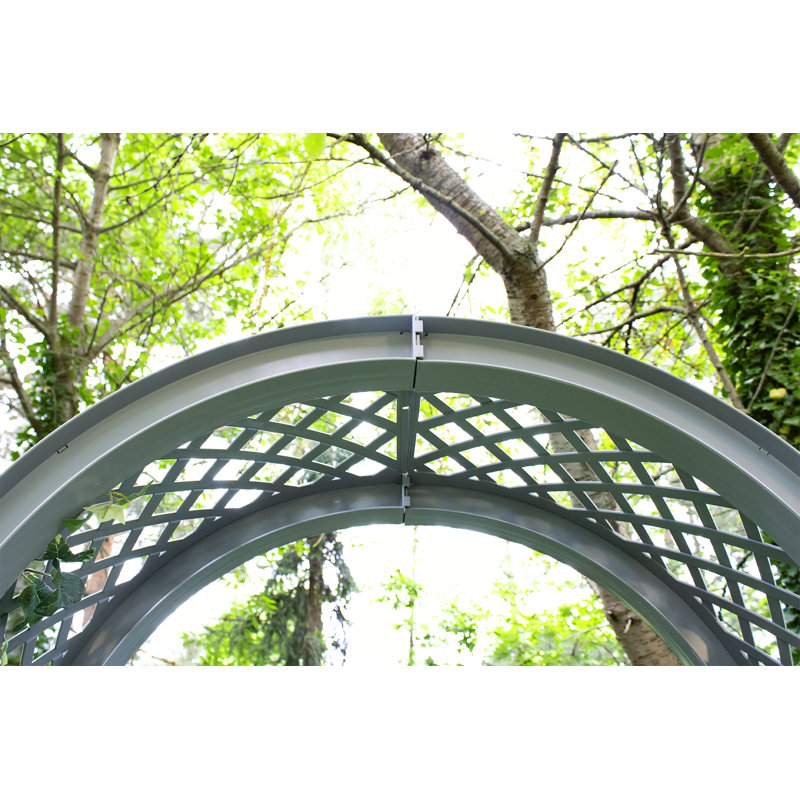 174cm W x 43cm D Arbour in Grey