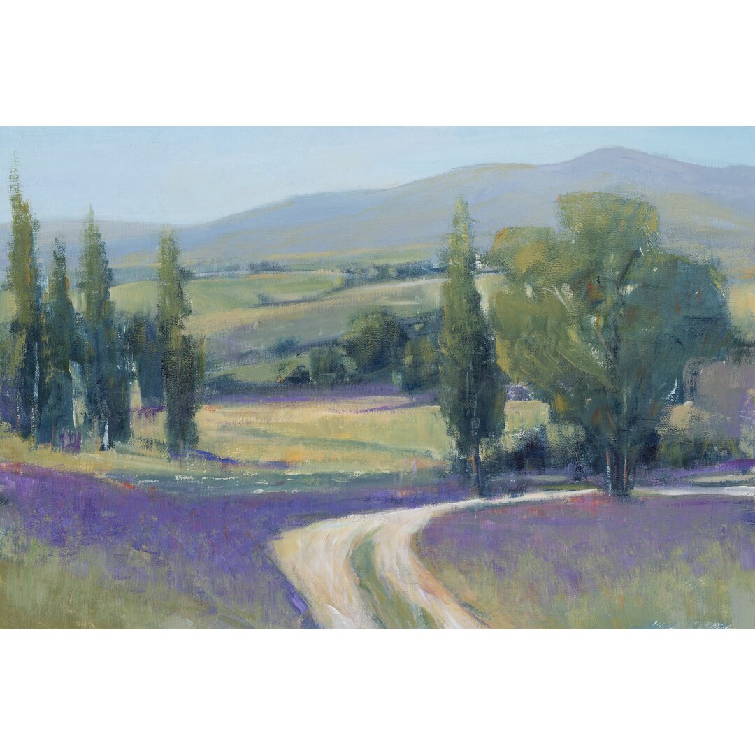 Leinwandbild Lavender Meadow II von Tim O'Toole