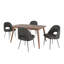 Ensemble de salle à manger Farias Mid-Century-2095164987-2095164989