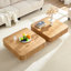 Table basse carrée moderne 35,43 pouces Handcraft-53765204-53765202