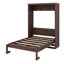 Lit escamotable peu encombrant avec armoire pliante pour bureau à domicile-1486506138