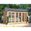 Dunster House Summerhouse 3.6m x 2.4m Reverse Apex Roof, Fully Pressure Treated, RagePanda Modular