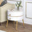 Midwest Side Table with Storage-857898255