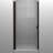 Swinging 32" x 66" Hinged Semi-Frameless Shower Door-42574441-42574442