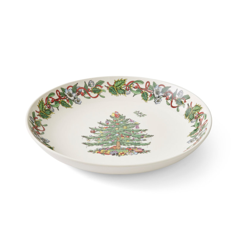 Bol de service 12 "couronne de Noël