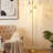 Gold Floor Lamp For Living Room,Tall Standing Lamp Dimmable Tree Floor Lamps With 3 Rotatable Lights Glass Flower Shade 66.5'' Modern Corner Lamp For Bedroom Office(3LED Bulbs Included)-1487599575