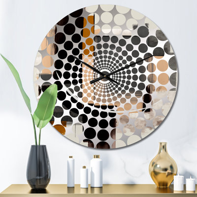 Sunnial - Horloge murale abstraite