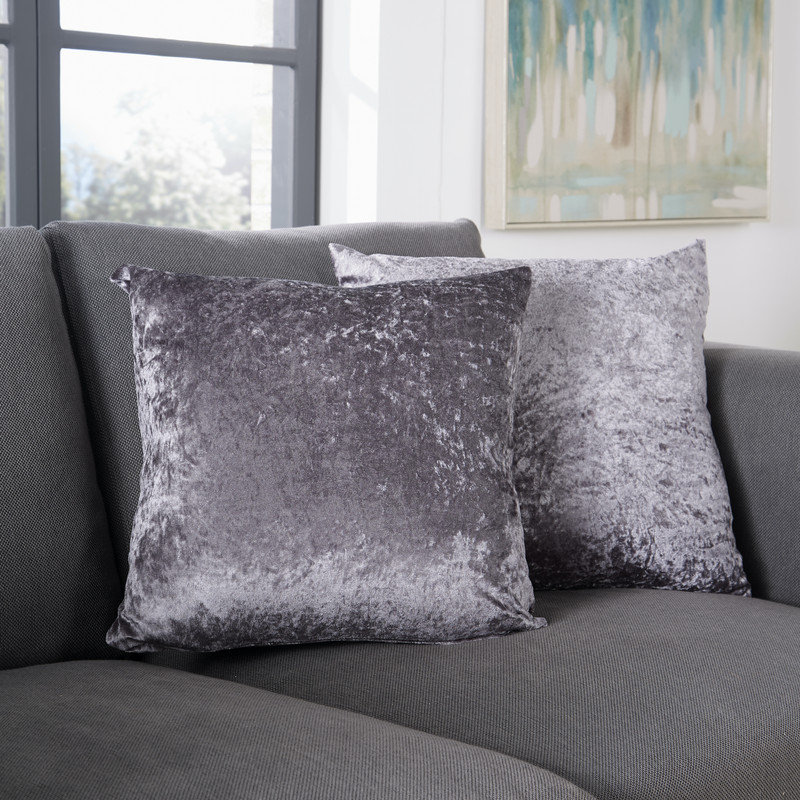 Danielburnham Square Cushion Cover, Dark Grey