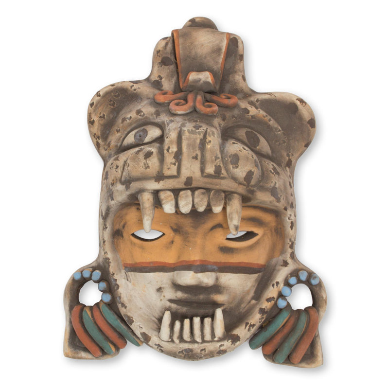 Masque de Guerrier Tlaxcala Jaguar