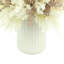 Pampas And Eucalyptus Arranged In A Ceramic Vase