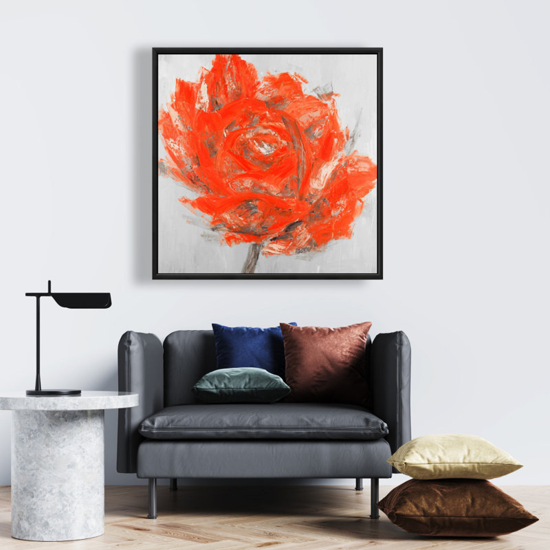 " Abstract Red Flower "