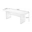 Bureau moderne et simple en bois massif-1374001994