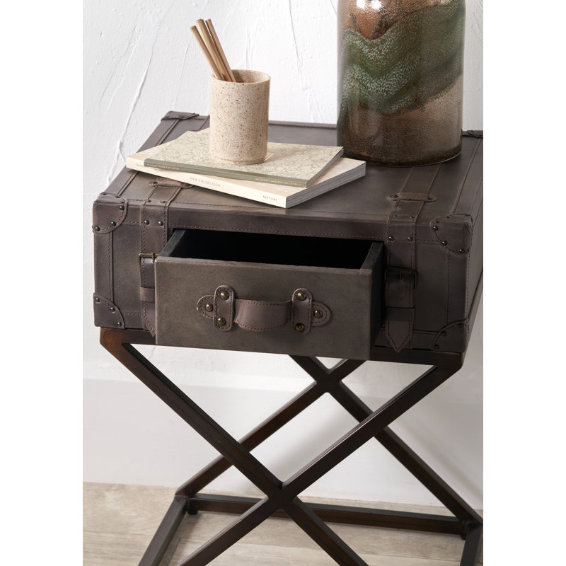 Adriano Cross Legs End Table