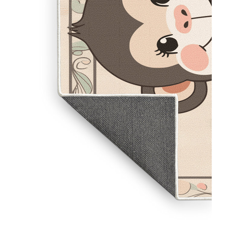 Tapis pour enfants East Urban Home, Rectangulaire 2 pi x 3 pi