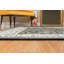Tapis gris avec bordure Jeppesen-23971294