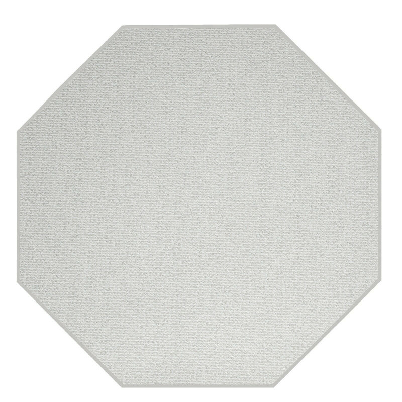 Tapis ivoire Iconic, Octogone 9 pi
