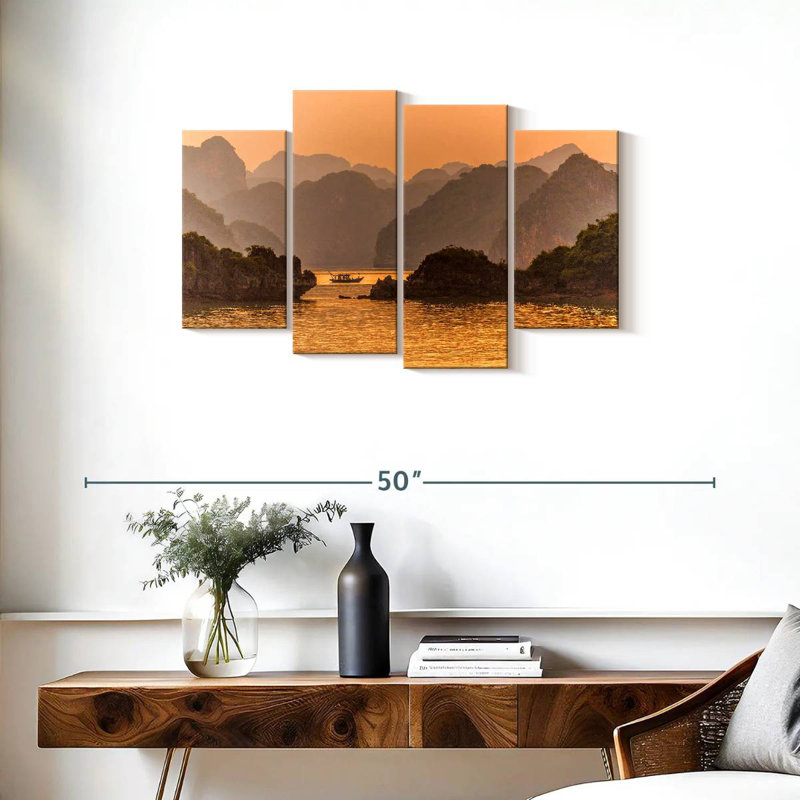 Marchelle Halong Bay Sunset, 22'' H x 36'' W