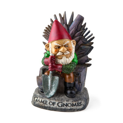 Game Of Gnomes Garden Statue, Funny Outdoor Lawn & Yard Figurine, TV Show Sculpture Decorations And Gift