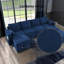Canapé modulaire 7 pièces Ghufran-854231549