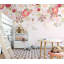 Papier peint amovible floral rose doux-1589326500