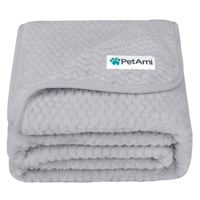 Polyester polaire PET-B8008WP, 60 po x 40 po, Gris clair