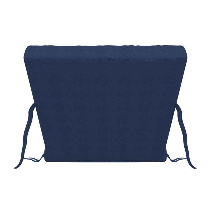 Outdoor Sunbrella® Chaise Lounge Cushion, Canvas Navy Sunbrella® Canvas, 23" x 29"/25" x 47" 