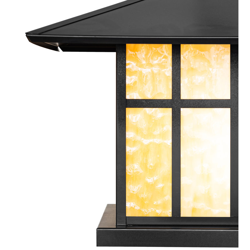19" Square Seneca Double Cross Mission Pier Mount