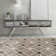 Audrea Geometric Tangram Locke Gray and Ivory Soft Low Pile Area Rug