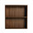 30" Bathroom Vanity With Ceramic Sink - Modern Design, 2 Soft Close Drawers, Brown Oak, Ample Room For 45 Bevelled Invisible Handles Soft-Close Wall Mounted, Storage Backsplash And Mounting Brackets-1994621027-1994621028