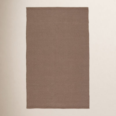 Indira Earth Brown Hand-Woven Outdoor Rug
