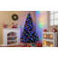 Arbre de Noël articulé artificiel noir 6 pi avec lumières, sapin de Noël avec 920 branches et 280 lumières DEL changeantes avec 11 modes d'éclairage, décoration des Fêtes pour la maison, le bureau et l'école