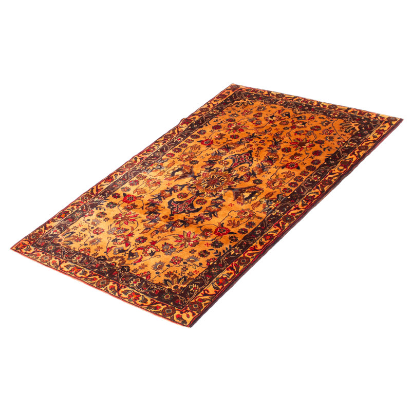 Teimani Orange Rug 3'11" x 6'4"