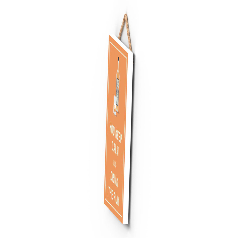 KEEP CALM RUM in , 28.5cm H x 18.5cm W x 0.9cm D