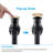 Drain Stopper Bathroom Sink Drain with Overflow-74039318