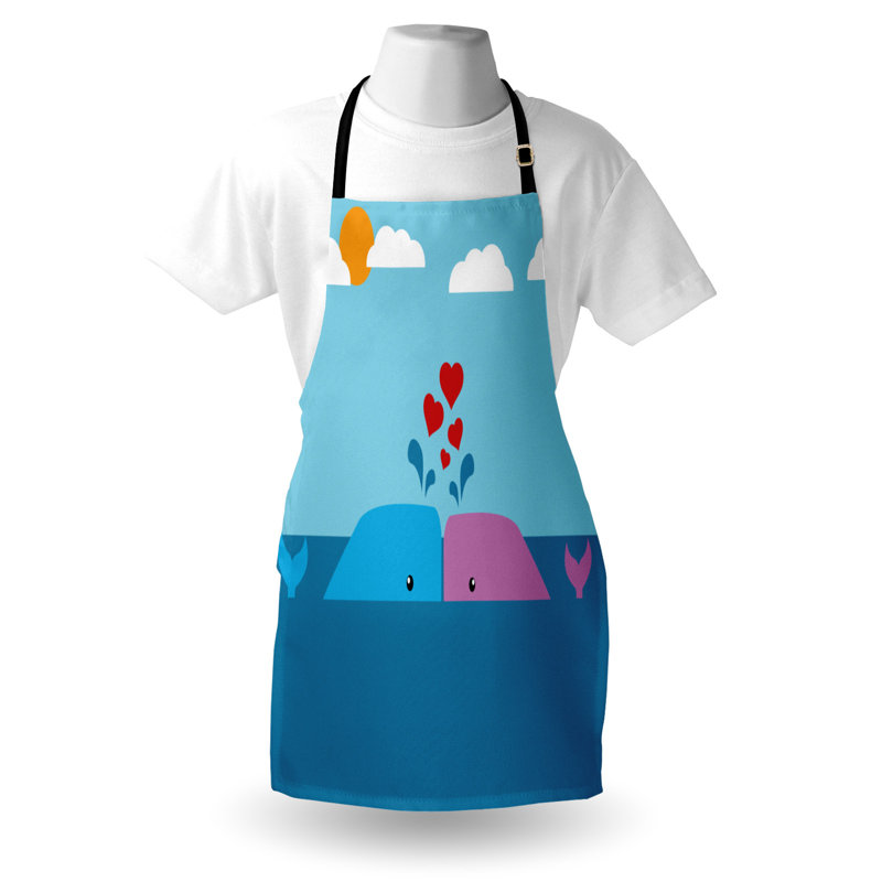 No Pattern Bib Apron