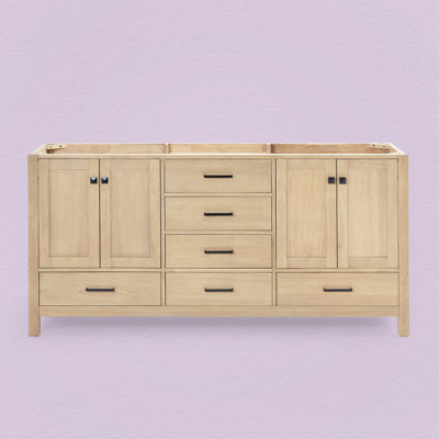 Panchuri 72'' Double Bathroom Vanity Base Only