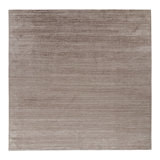 Rug & Kilim’S Oversized Textural Square Rug In Solid Beige-Brown Striae