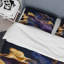 Ensemble de housse de couette Abstract Marble Geode Purple I BeddingMicrofiber / Polyester-1284926049