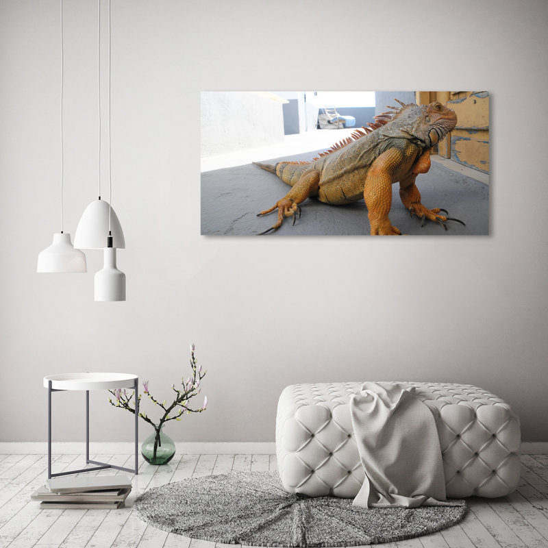 Iguana - Wrapped Canvas Print