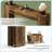 Rustic Coffee Table,Sturdy Console Table,Wooden Hallway Table