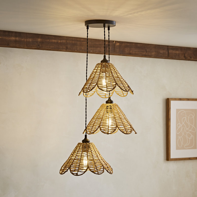 3 - Light Matte Black Pendant, Yes