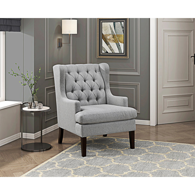 Chaise d'appoint 1Pc, Gris