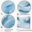 «White and Blue Glacier Charm», impression sur toile abstraite-190200920-190200921