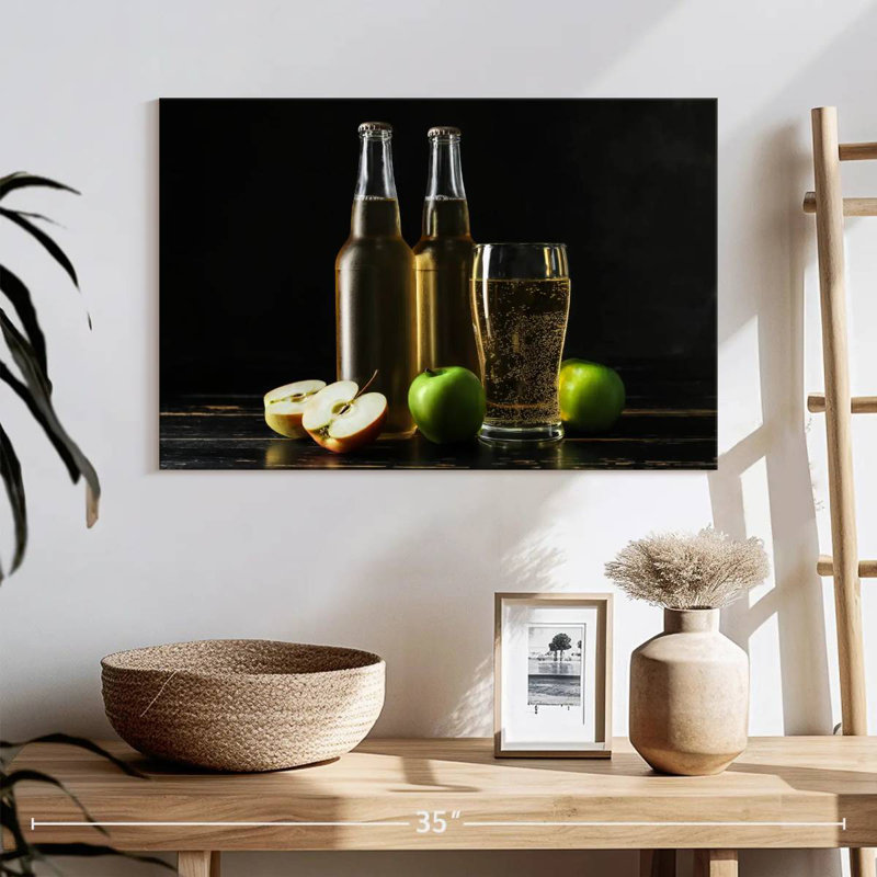 Sparkling Apple Cider, 8" H x 12" W