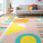 Shanea Multi Color Modern Geometric Flat-Weave Rug-96269722