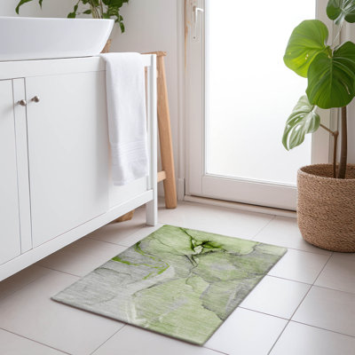 Alfonzo Washable Abstract Indoor / Outdoor Rug