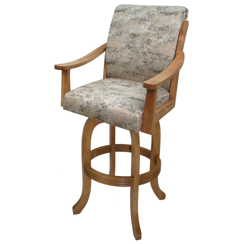 Tabouret de bar et de comptoir pivotant Urtan, Tabouret de bar (siège d’une hauteur de 30 po)