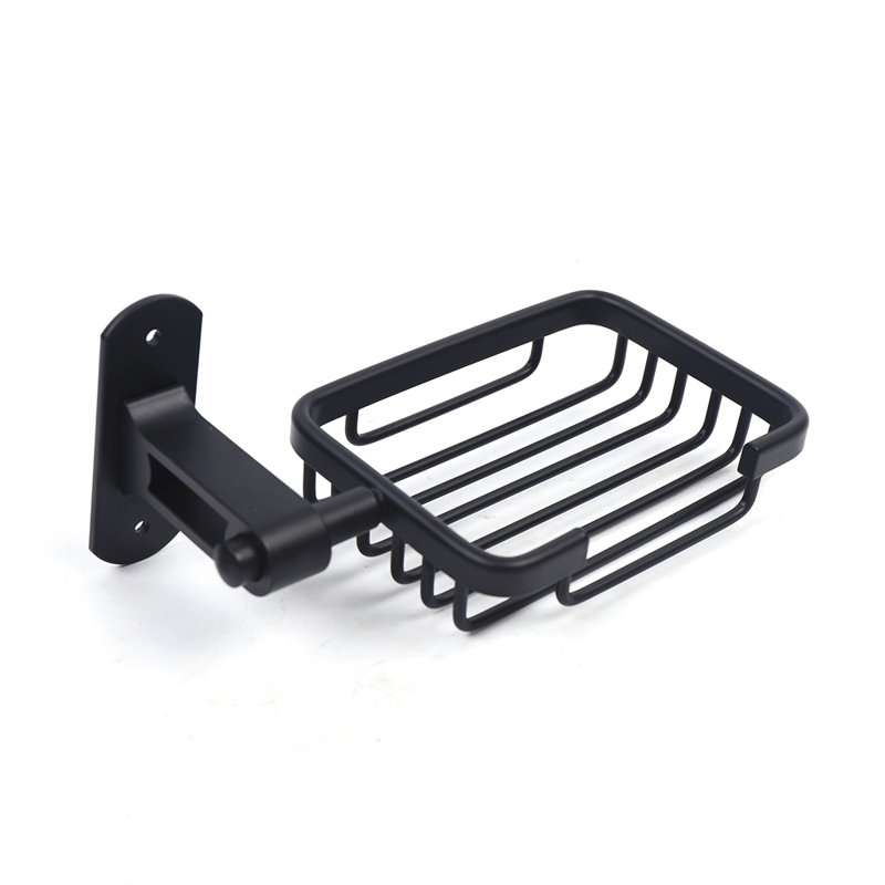 9PCS Modern Retro Bathroom Wall Mount Hardware Set Black