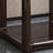 Solid Wood Plant Stand: Rounded Edges, Drawer