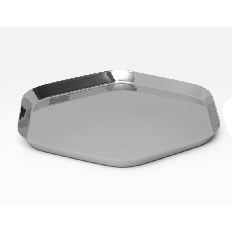 Grand plateau octogonal Huffman, H 0,75 po x l 12,75 po x P 12,75 po